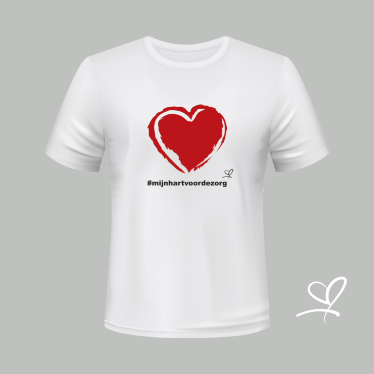 T-shirt #mijnhartvoordezorg